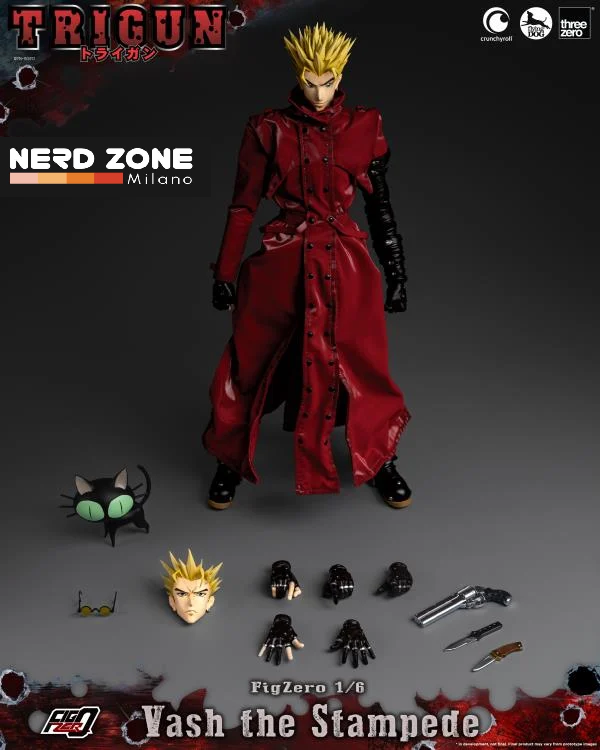PRE ORDINE - THREEZERO - Trigun Vash The Stampade 1/6 Action Figure