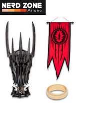 UNITED CUTLERY - Lord of the Rings Replica 1/1 War Helm of Sauron 76 cm