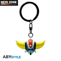 PRE ORDINE - ABYSTYLE STUDIO - Ufo Robot Grendizer Head Keychain 3d