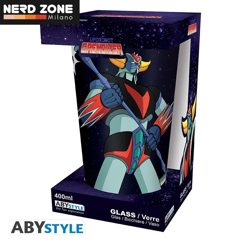 PRE ORDINE - ABYSTYLE STUDIO - Ufo Robot Grendizer & Duke Fleed Large Glass