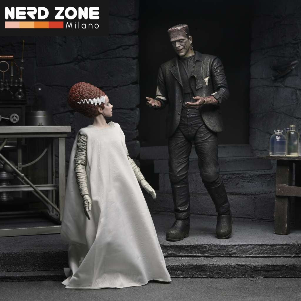 NECA - Um Bride Of Frankenstein 90th Monster & His Mate 2pack Af