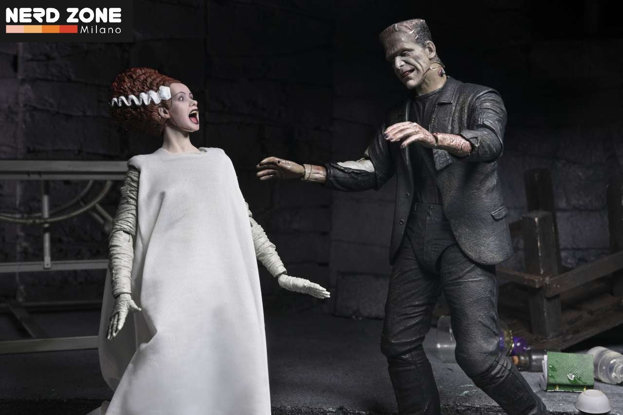 NECA - Um Bride Of Frankenstein 90th Monster & His Mate 2pack Af