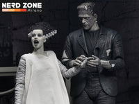 PRE ORDER - NECA - Universal Monsters Bride Of Frankenstein 90th Monster & His Mate B&w 2pack