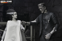PRE ORDER - NECA - Universal Monsters Bride Of Frankenstein 90th Monster & His Mate B&w 2pack