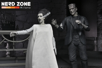 PRE ORDER - NECA - Universal Monsters Bride Of Frankenstein 90th Monster & His Mate B&w 2pack