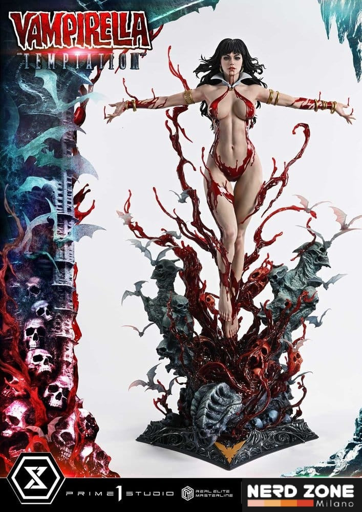 PRE ORDINE - PRIME 1 STUDIO Vampirella Real Elite Masterline Series Statue 1/3 Temptation 100 cm