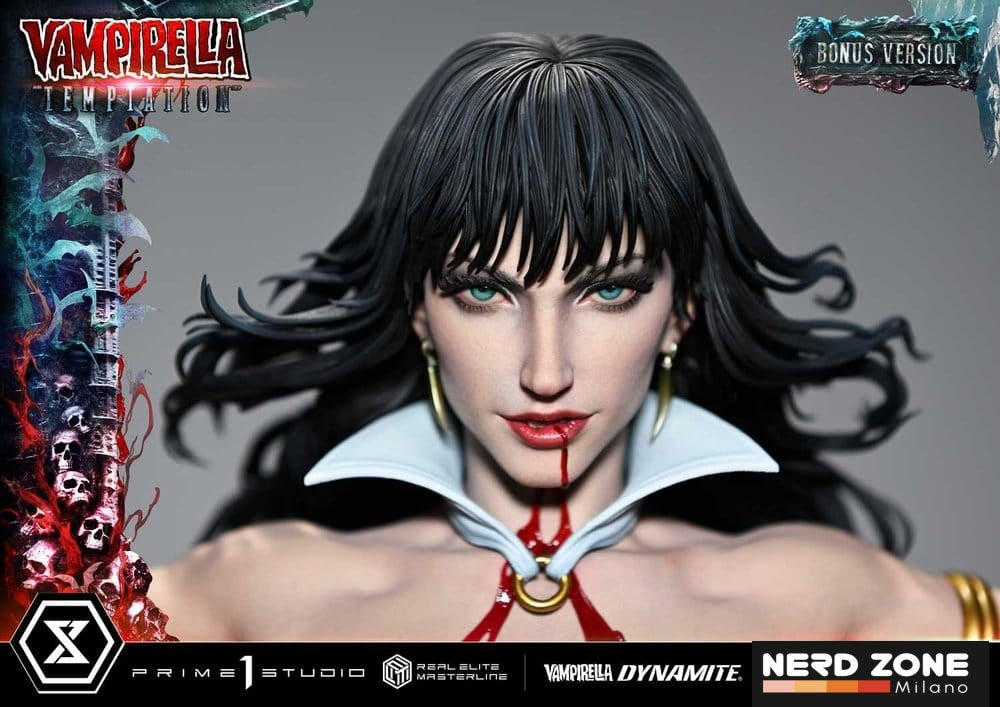 PRE ORDINE - PRIME 1 STUDIO Vampirella Real Elite Masterline Series Statue 1/3 Temptation Bonus Version 100 cm