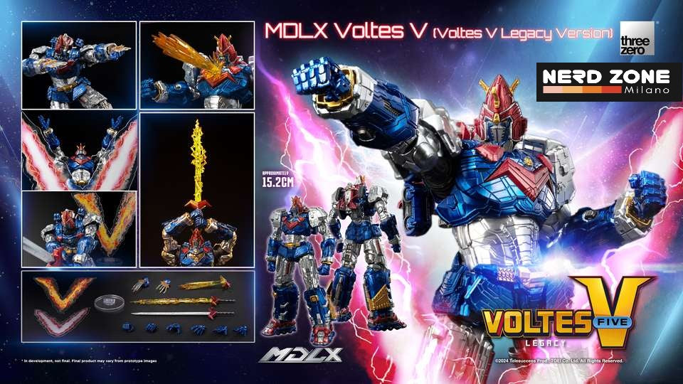 THREEZERO - Voltes V Mdlx Legacy Version Action Figure