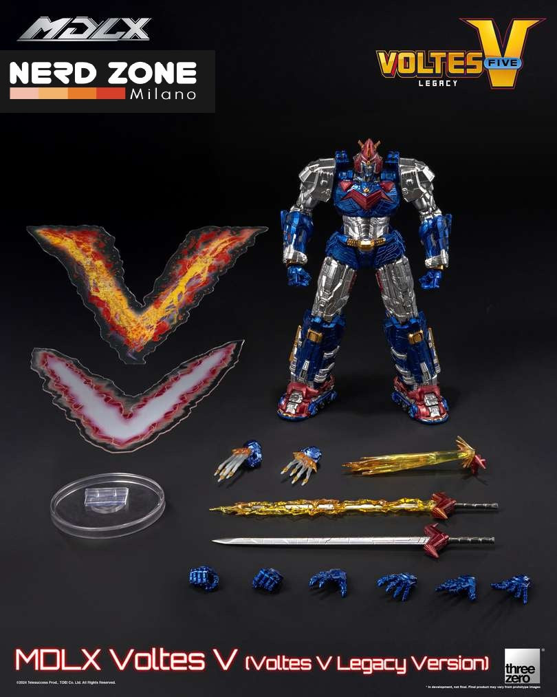 THREEZERO - Voltes V Mdlx Legacy Version Action Figure