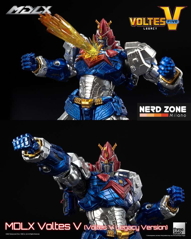 THREEZERO - Voltes V Mdlx Legacy Version Action Figure