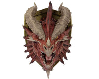 WIZKIDS - Dungeons &amp; dragons Replicas Of The Realms: Ancient Red Dragon Trophy Plaque - Limited Edition 50th Anniversary
