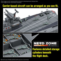 BANDAI GUNPLA - Yamato 3199 Efcf Hyuga Class Battlecarrier Dcv-01 Hyuga 1/1000