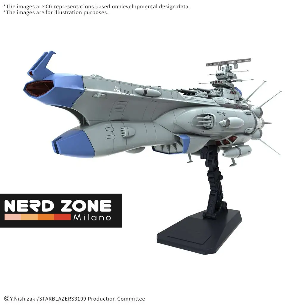 BANDAI GUNPLA - Yamato Bb-101 Arizona Class Space Battle Ship Arizona 1/1000