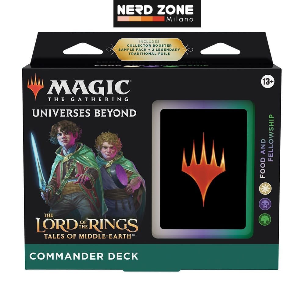 PRE ORDINE - WIZARD OF THE COAST - Magic the Gathering The Lord of the Rings: Tales of Middle-earth Commander Decks Display (4) english