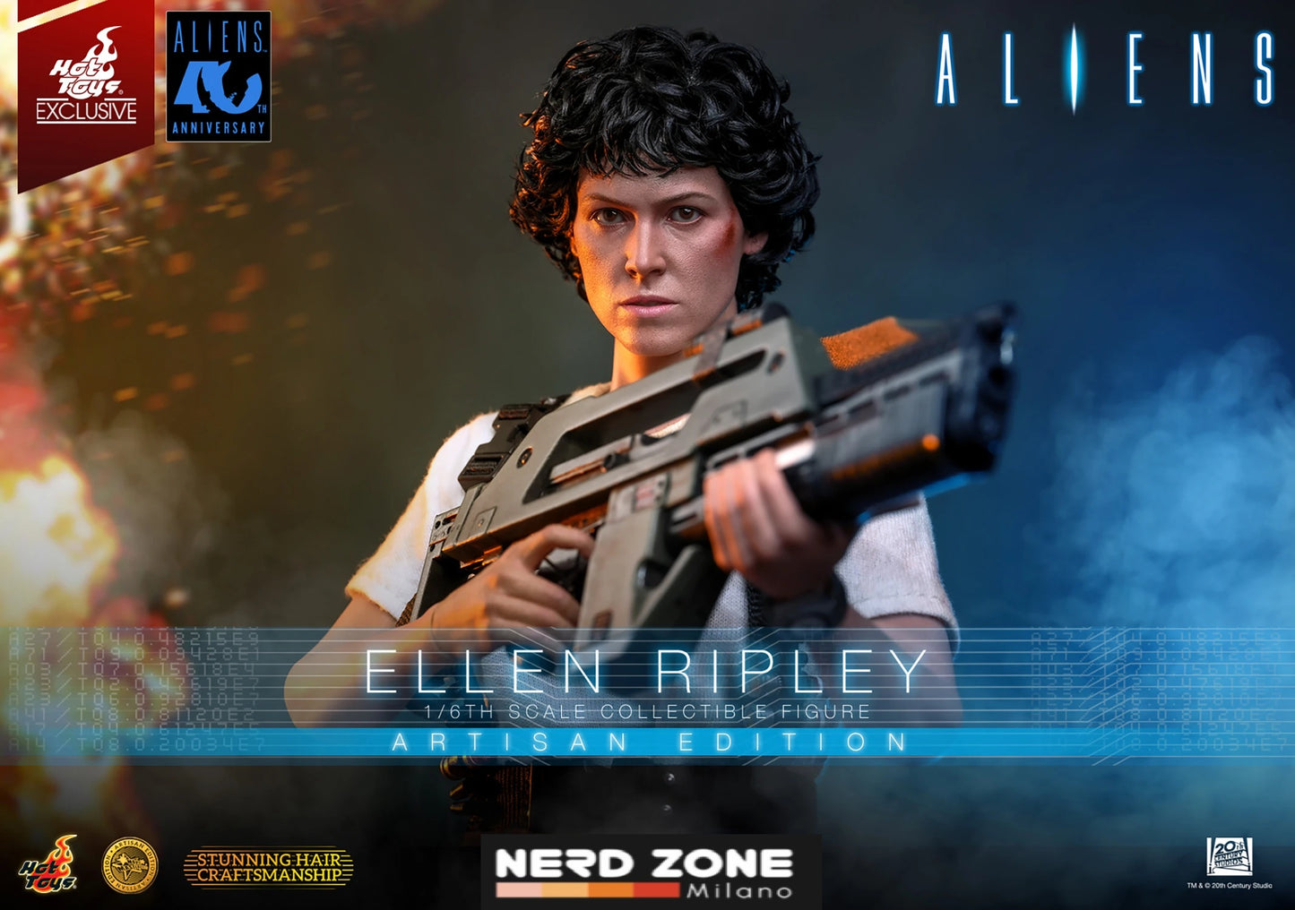 PRE ORDINE HOT TOYS Ellen Ripley (ARTISAN Edition Deluxe Version) MMS896AE