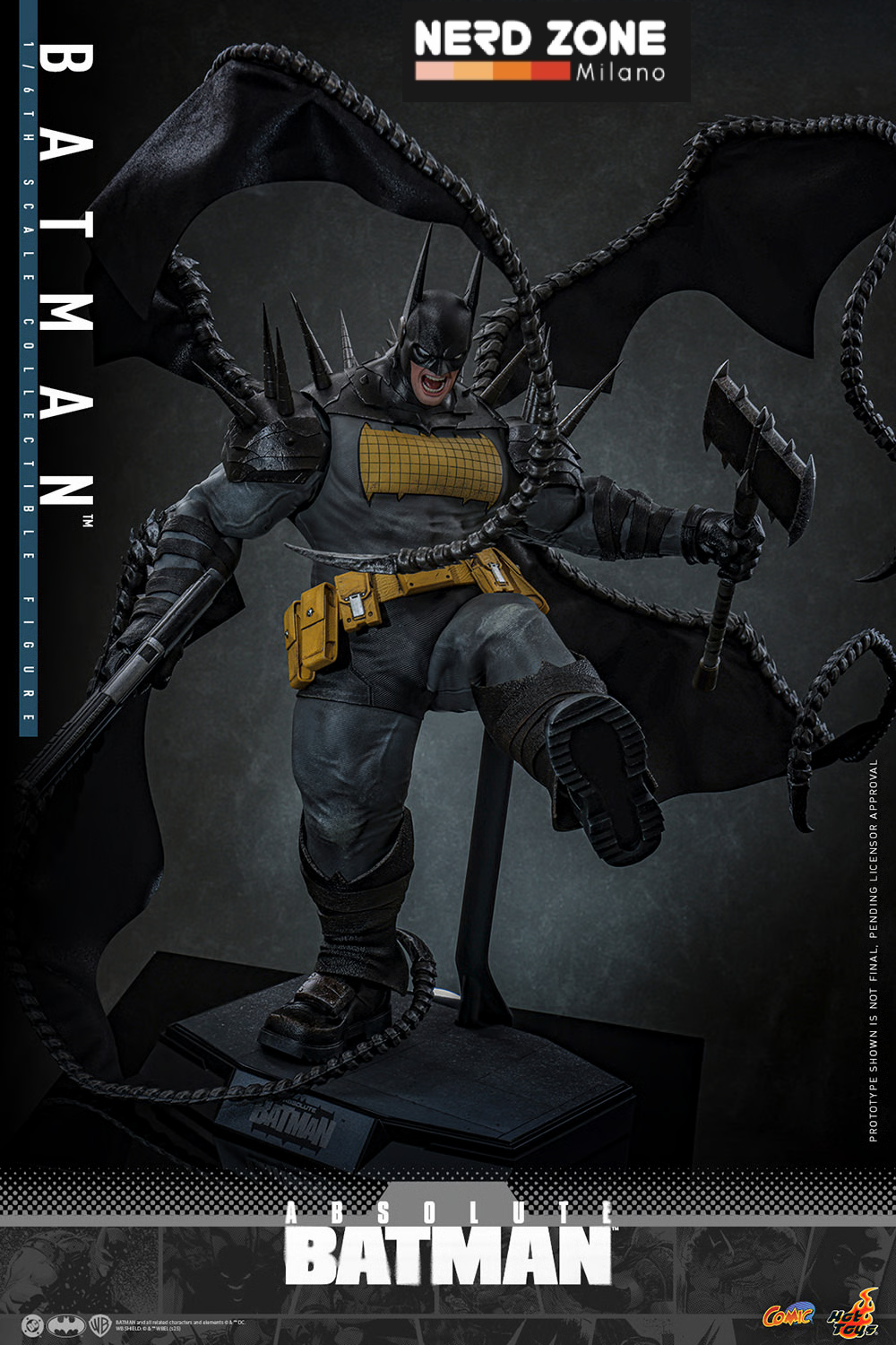 PRE ORDINE - HOT TOYS - Absolute Batman Comic Action Figure 1/6 Batman 37 cm