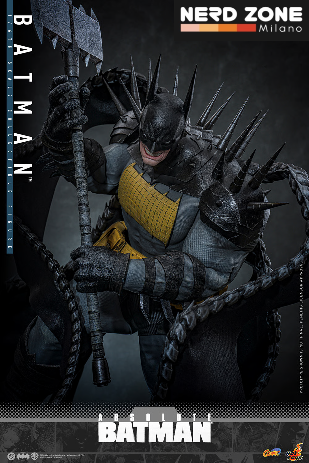 PRE ORDINE - HOT TOYS - Absolute Batman Comic Action Figure 1/6 Batman 37 cm