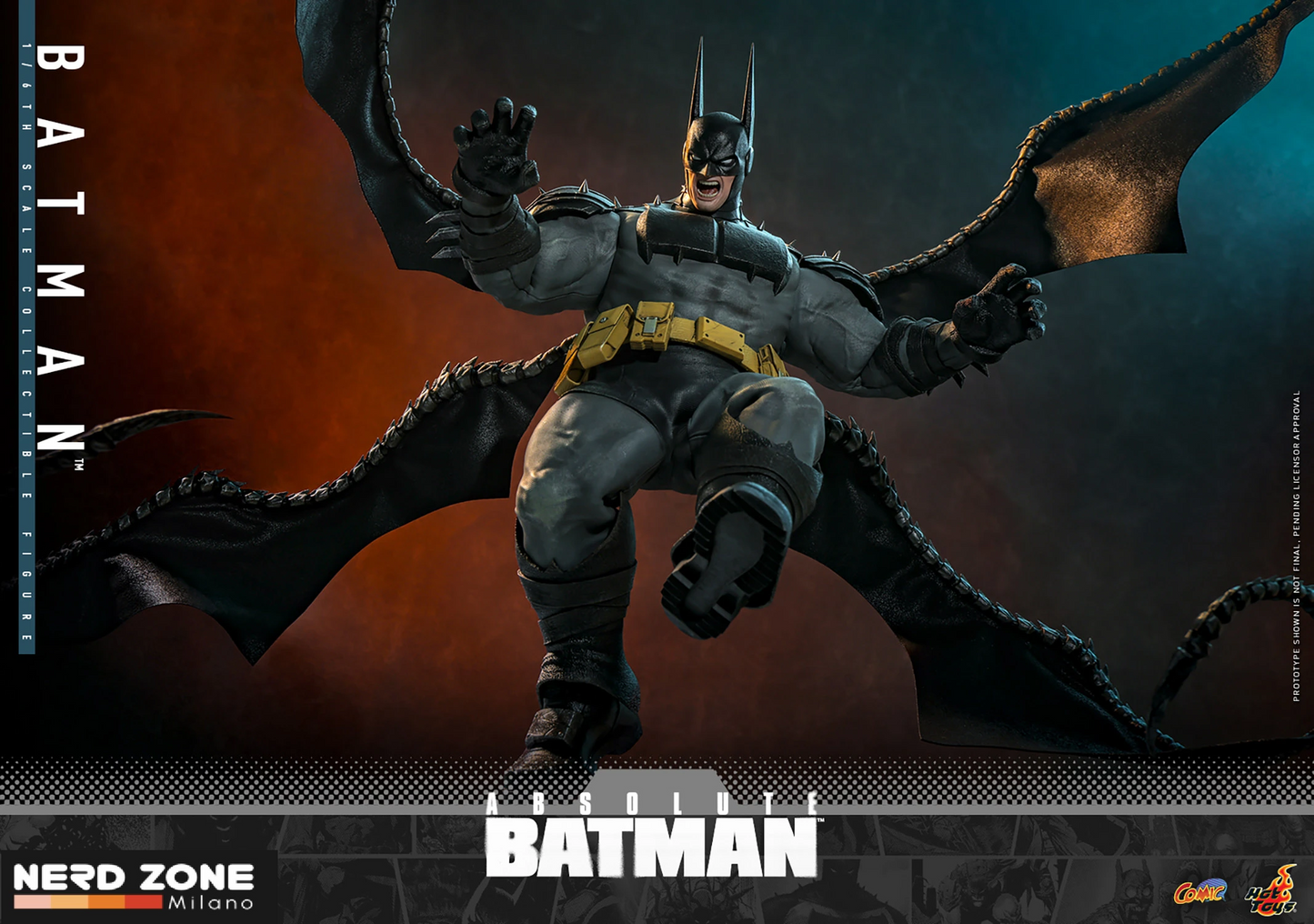 PRE ORDINE - HOT TOYS - Absolute Batman Comic Action Figure 1/6 Batman 37 cm