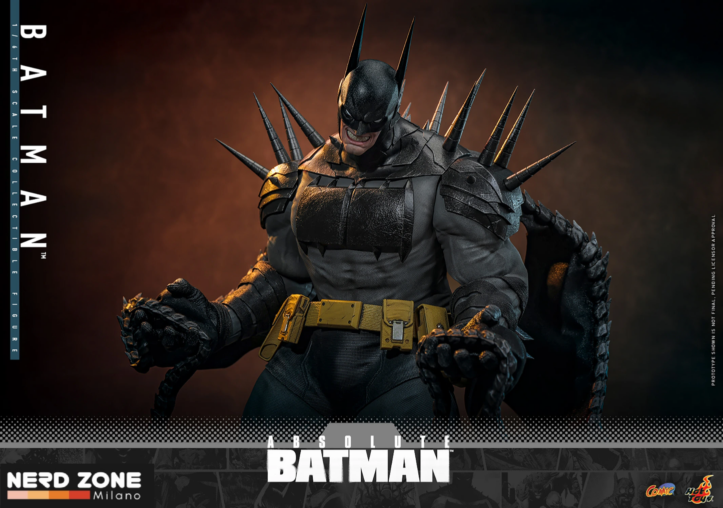 PRE ORDINE - HOT TOYS - Absolute Batman Comic Action Figure 1/6 Batman 37 cm