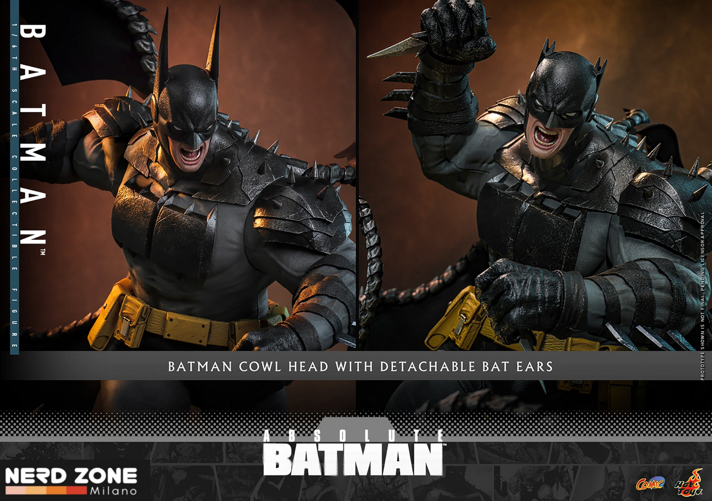 PRE ORDINE - HOT TOYS - Absolute Batman Comic Action Figure 1/6 Batman 37 cm