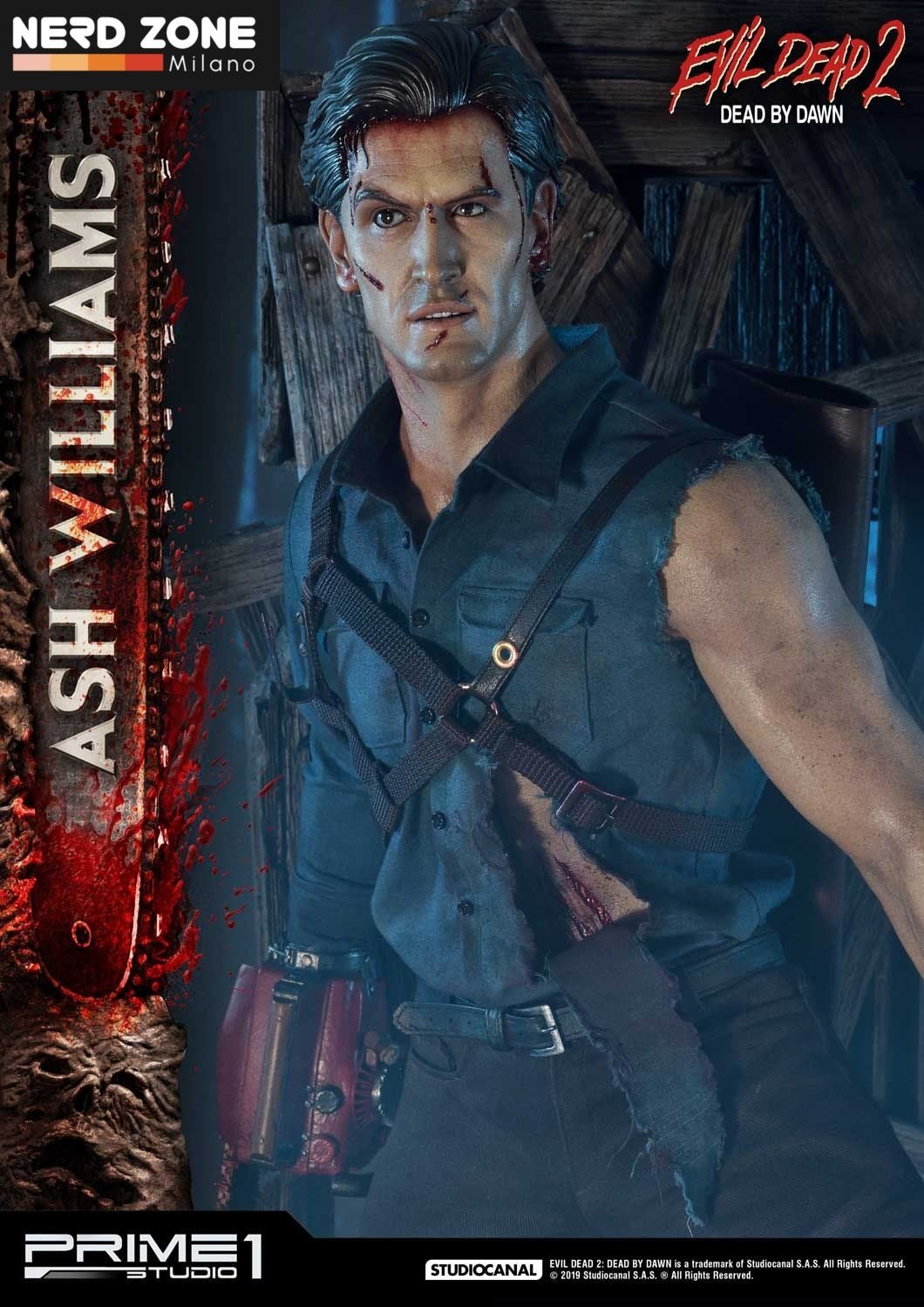 PRIME 1 STUDIO - EVIL DEAD 2 - Ash Williams 1/3 Scale Museum Masterline REGULAR Version