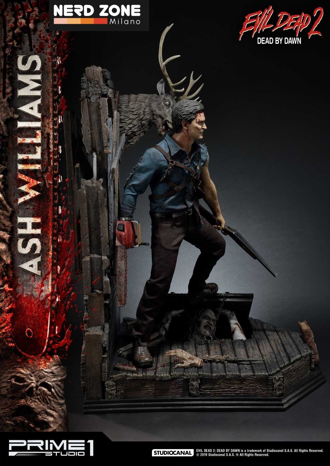 PRIME 1 STUDIO - EVIL DEAD 2 - Ash Williams 1/3 Scale Museum Masterline REGULAR Version