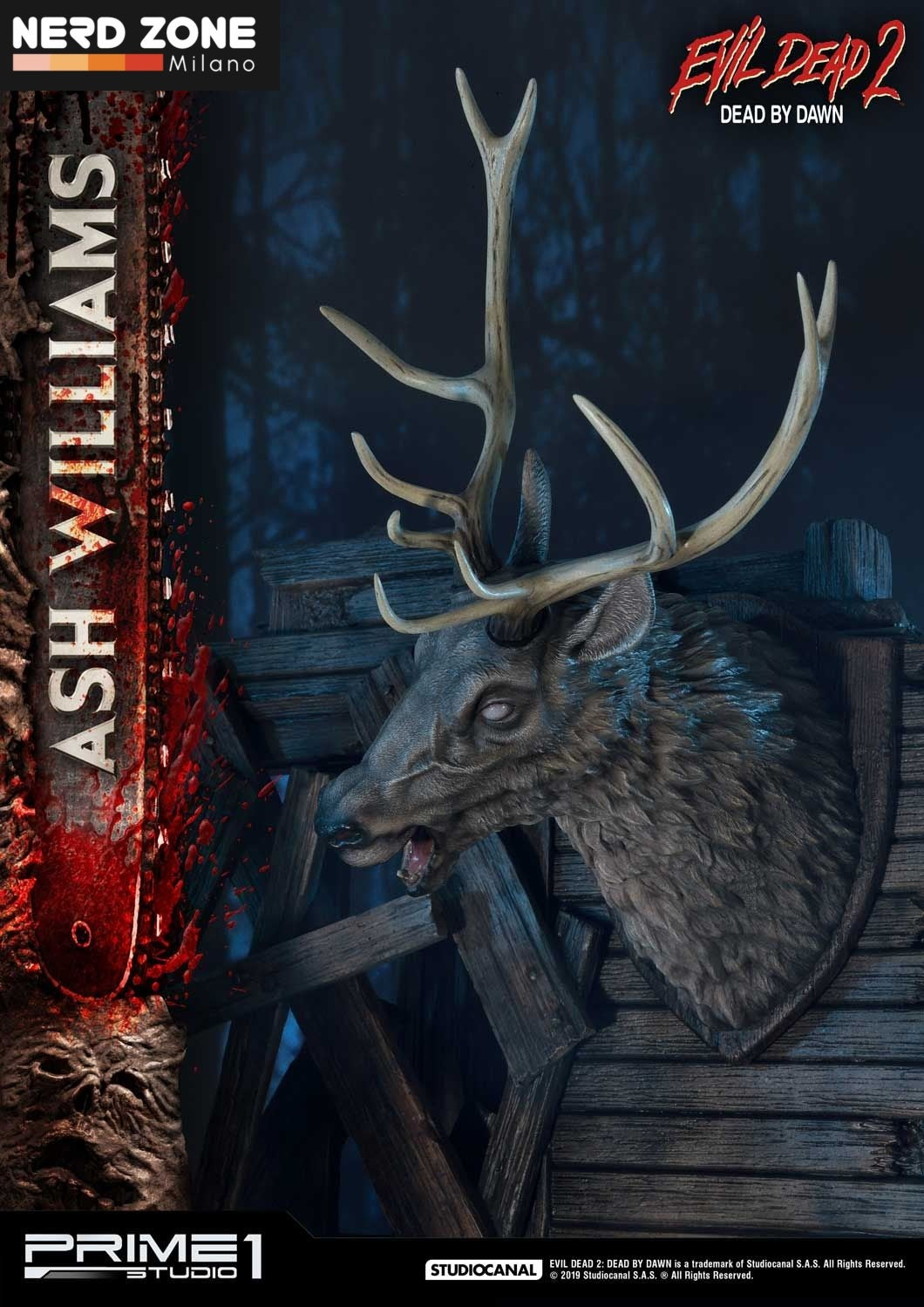 PRIME 1 STUDIO - EVIL DEAD 2 - Ash Williams 1/3 Scale Museum Masterline REGULAR Version