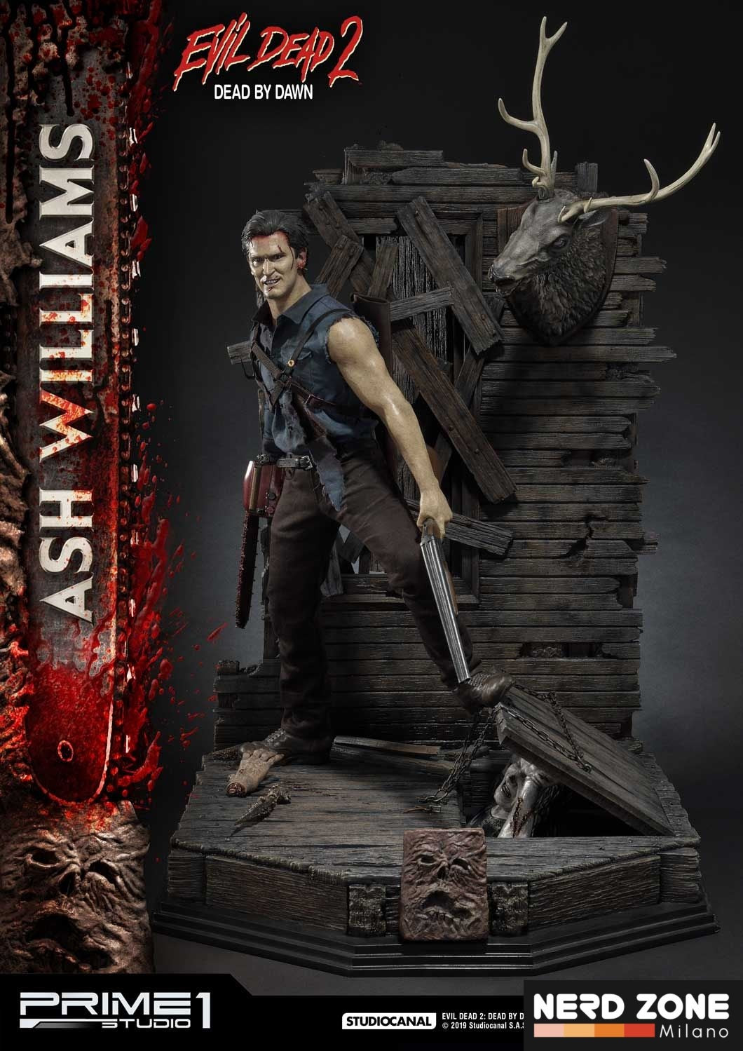 PRIME 1 STUDIO - EVIL DEAD 2 - Ash Williams 1/3 Scale Museum Masterline REGULAR Version