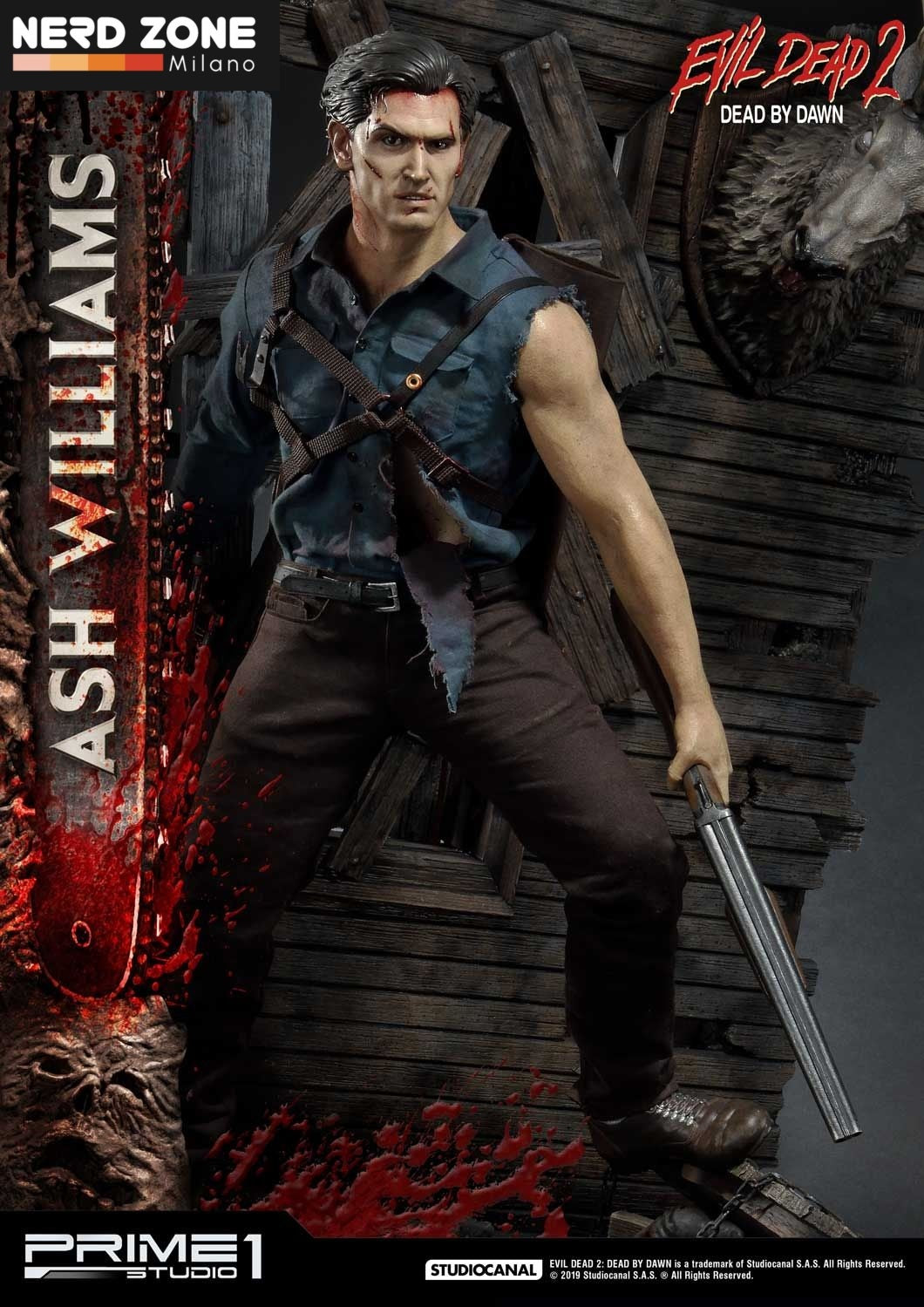 PRIME 1 STUDIO - EVIL DEAD 2 - Ash Williams 1/3 Scale Museum Masterline REGULAR Version