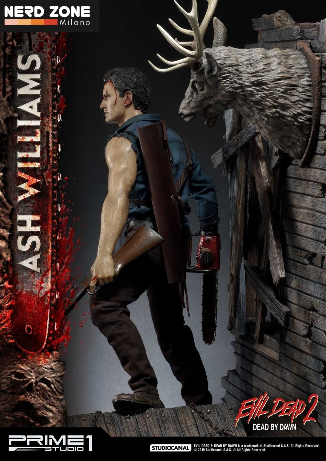 PRIME 1 STUDIO - EVIL DEAD 2 - Ash Williams 1/3 Scale Museum Masterline REGULAR Version