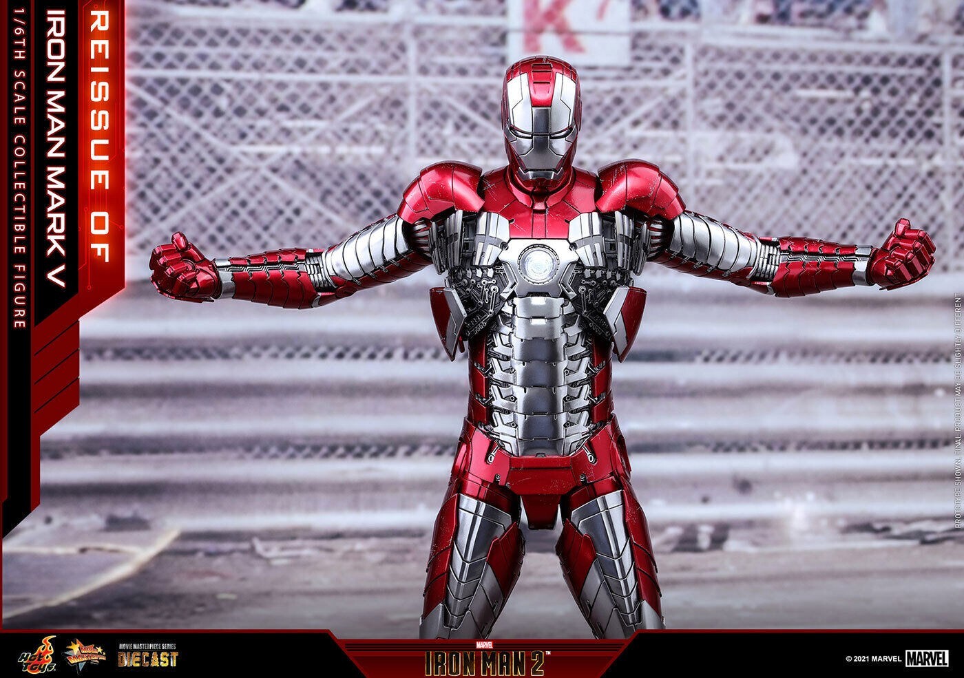 HOT TOYS - Iron Man Mark V - Movie Masterpiece Series Diecast – Iron Man 2