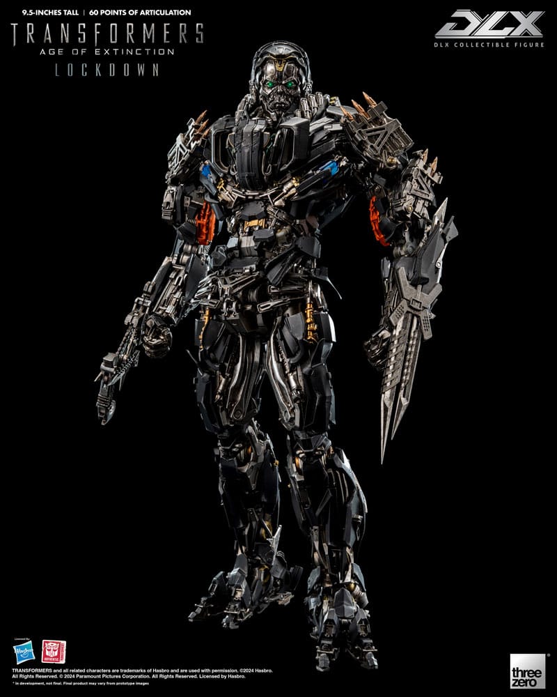 PRE ORDINE - Transformers: Age of Extinction DLX Action Figure 1/6 Lockdown 24 cm