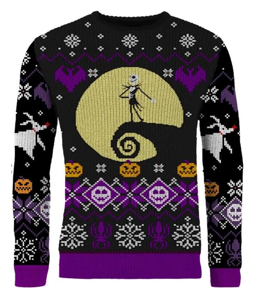 Nightmare Before Christmas Christmas Sweater 8-bit