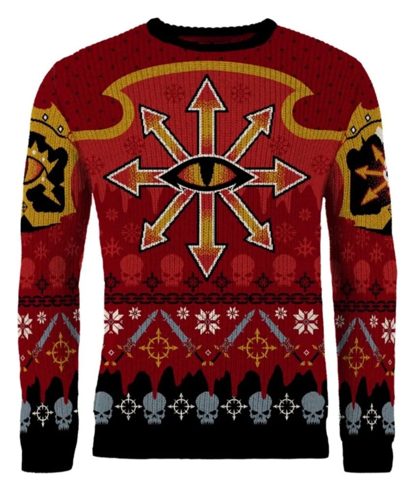 Warhammer 40,000 Christmas Sweater Chaos