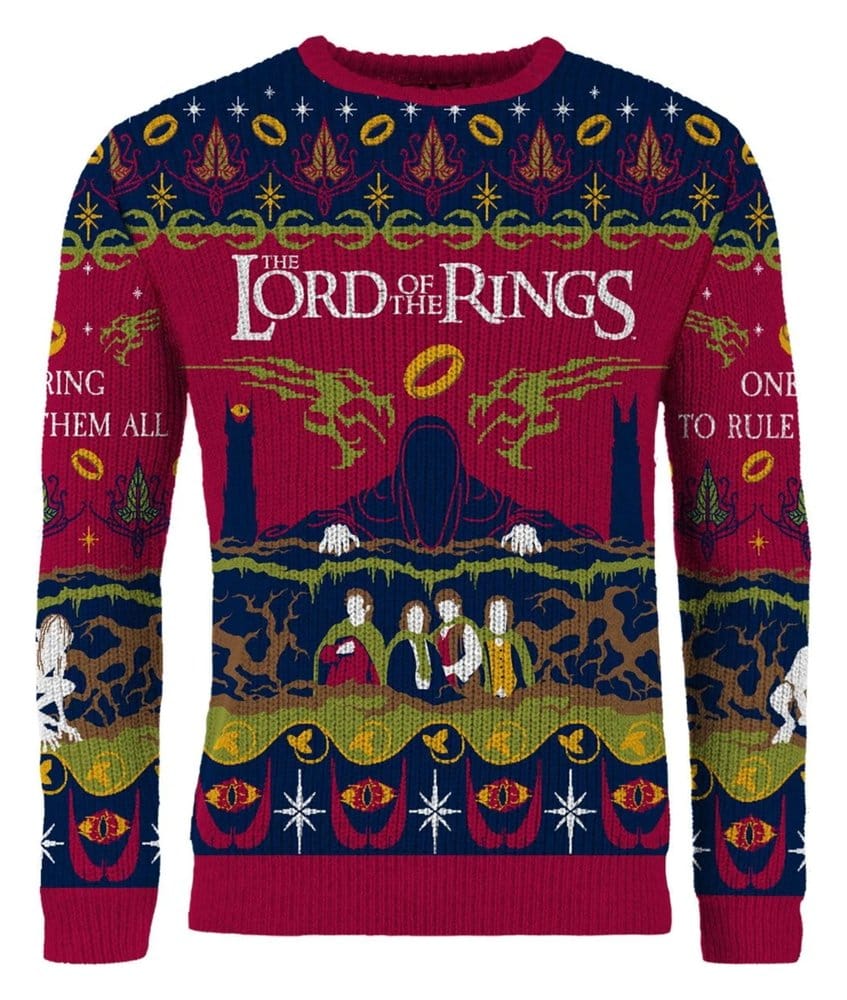 Lord Of The Rings Christmas Sweater One Sweater To Rule Them All