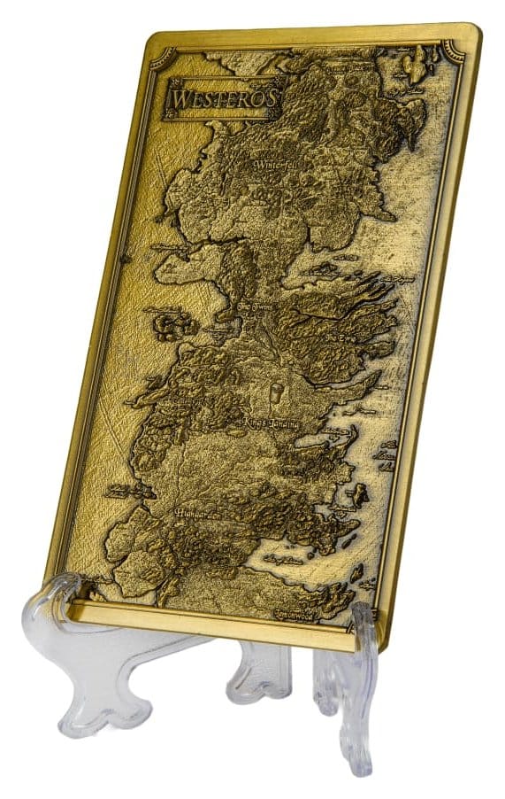 PRE ORDINE - Game of Thrones Ingot Map of Westeros