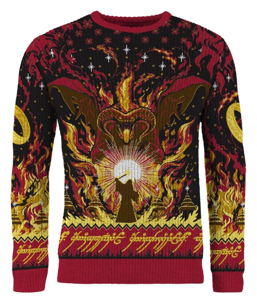 Lord of the Rings Christmas Sweater Balrog