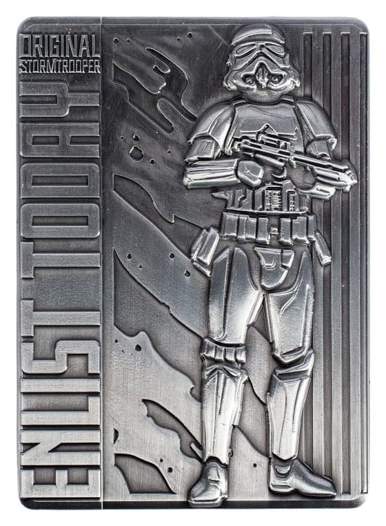 PRE ORDINE - Original Stormtrooper Ingot Enlist Today