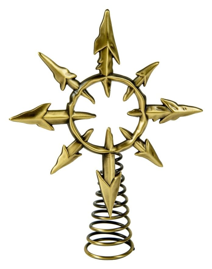 PRE ORDINE - Warhammer 40,000 Tree Topper Chaos Star 22 cm
