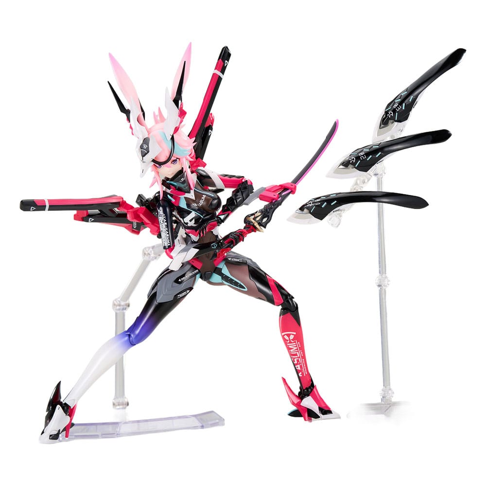 PRE ORDINE - Honkai Impact 3rd Arctech Posable Series Action Figures 1/8 Sakura Yae Darkbolt Jonin Neon Shade Ver. 22 cm