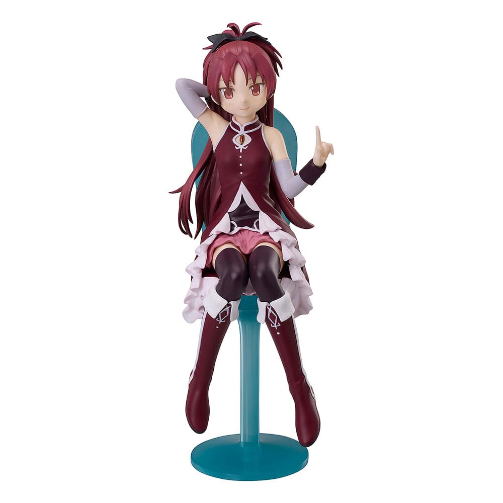 PRE ORDINE - Puella Magi Madoka Magica The Movie: Rebellion PVC Statue Kyoko Sakura Tea Party Cake Song Ver. 18 cm