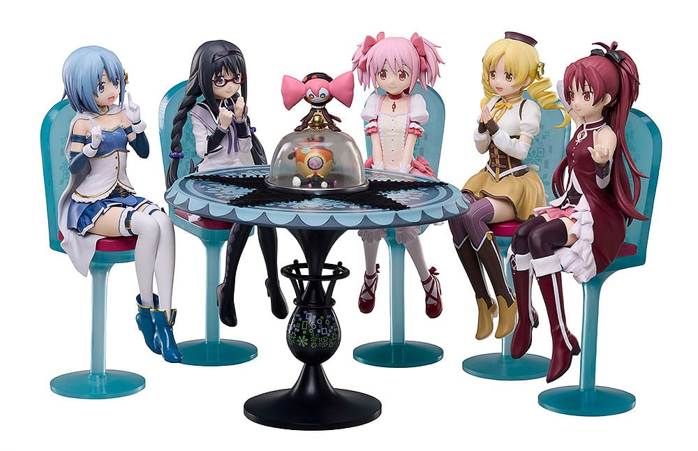 PRE ORDINE - Puella Magi Madoka Magica The Movie: Rebellion PVC Statue Tea Party Cake Song Ver. Set 18 cm