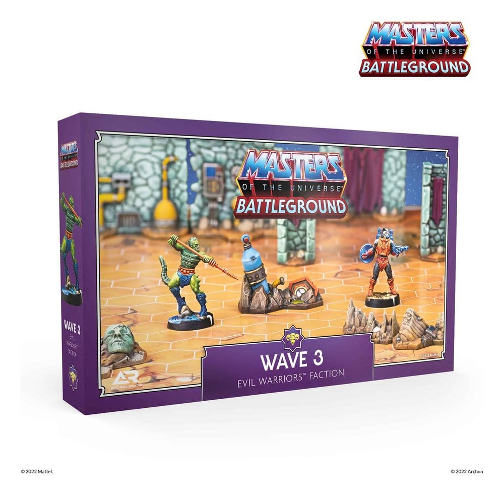 PRE ORDINE - Masters of the Universe: Battleground Miniatures Game Wave 3: Evil Warriors Faction *German Version*