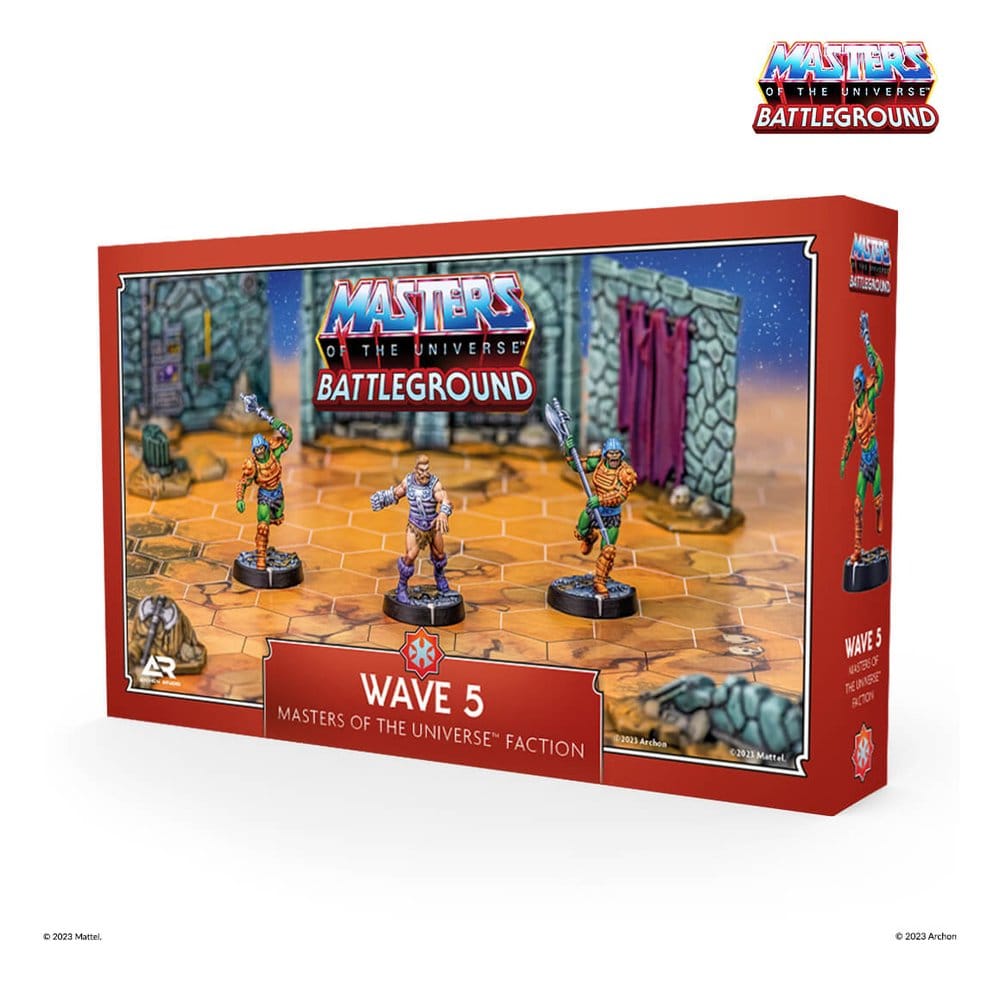 PRE ORDINE - Masters of the Universe: Battleground Miniatures Game Wave 5: Masters of the Universe Faction *German Version*