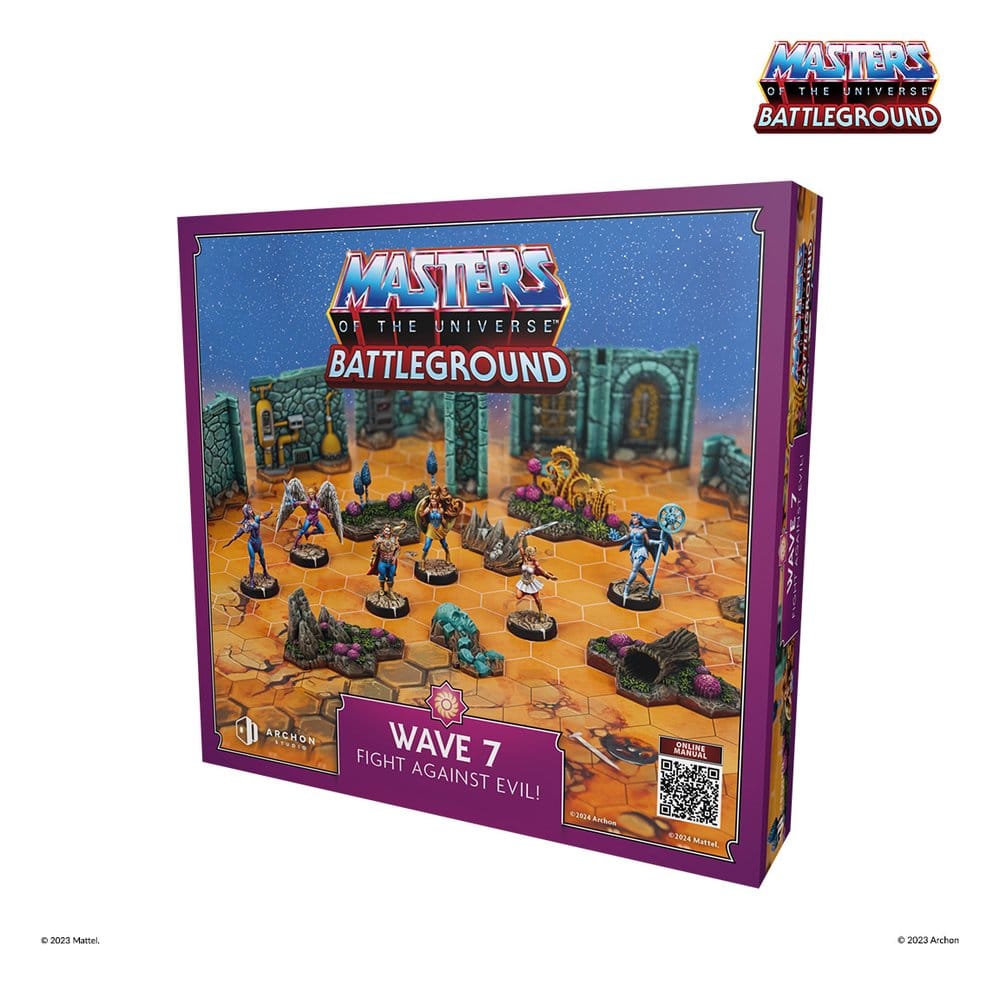 PRE ORDINE - Masters of the Universe: Battleground Miniatures Game Wave 7: The Great Rebellion *French Version*