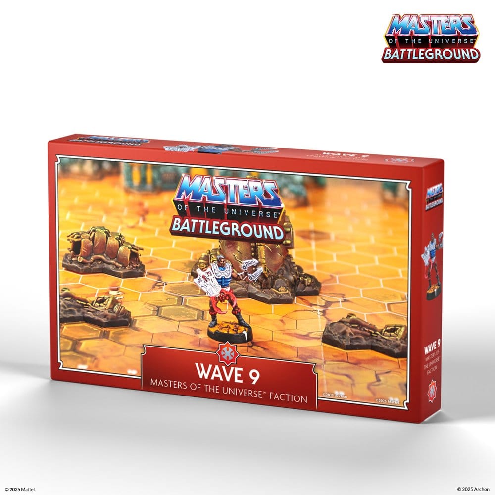 PRE ORDINE - Masters of the Universe: Battleground Miniatures Game Wave 9: Masters of the Universe Faction *German Version*