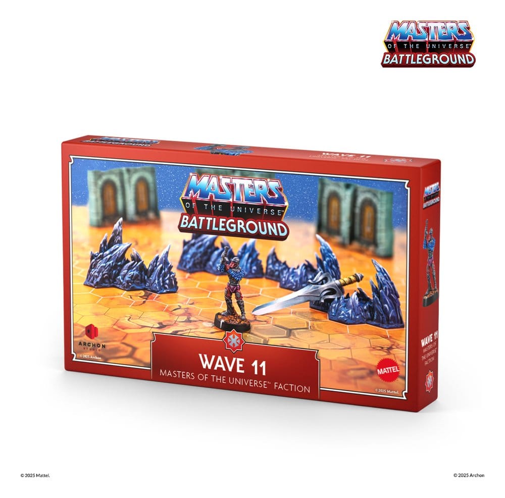 PRE ORDINE - Masters of the Universe: Battleground Miniatures Game Wave 11: MOTU Faction Roboto *French Version*