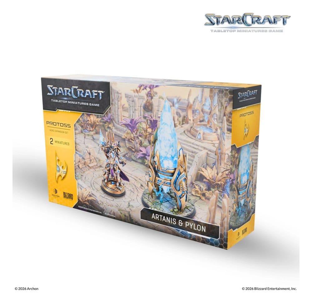 PRE ORDINE - StarCraft TMG Hero Expansion Set Protoss: Artanis & Pylon