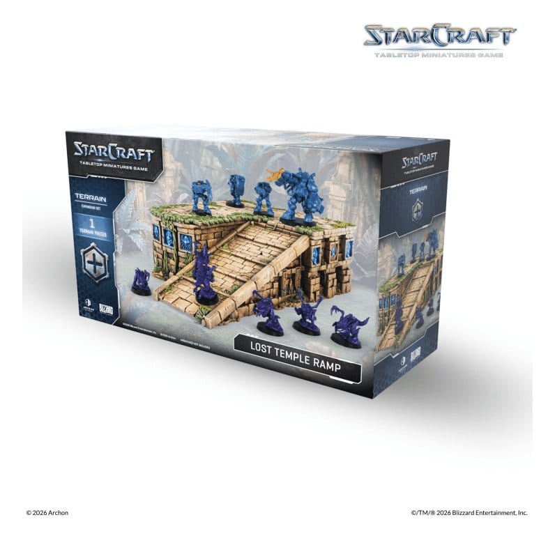 PRE ORDINE - StarCraft TMG Expansion Set Terrain: Lost Temple Ramp