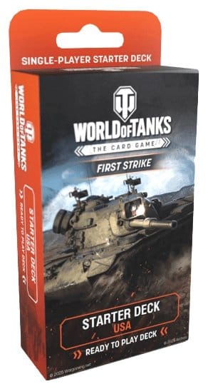 PRE ORDINE - World of Tanks TCG First Strike Starter Deck USA *English Version*
